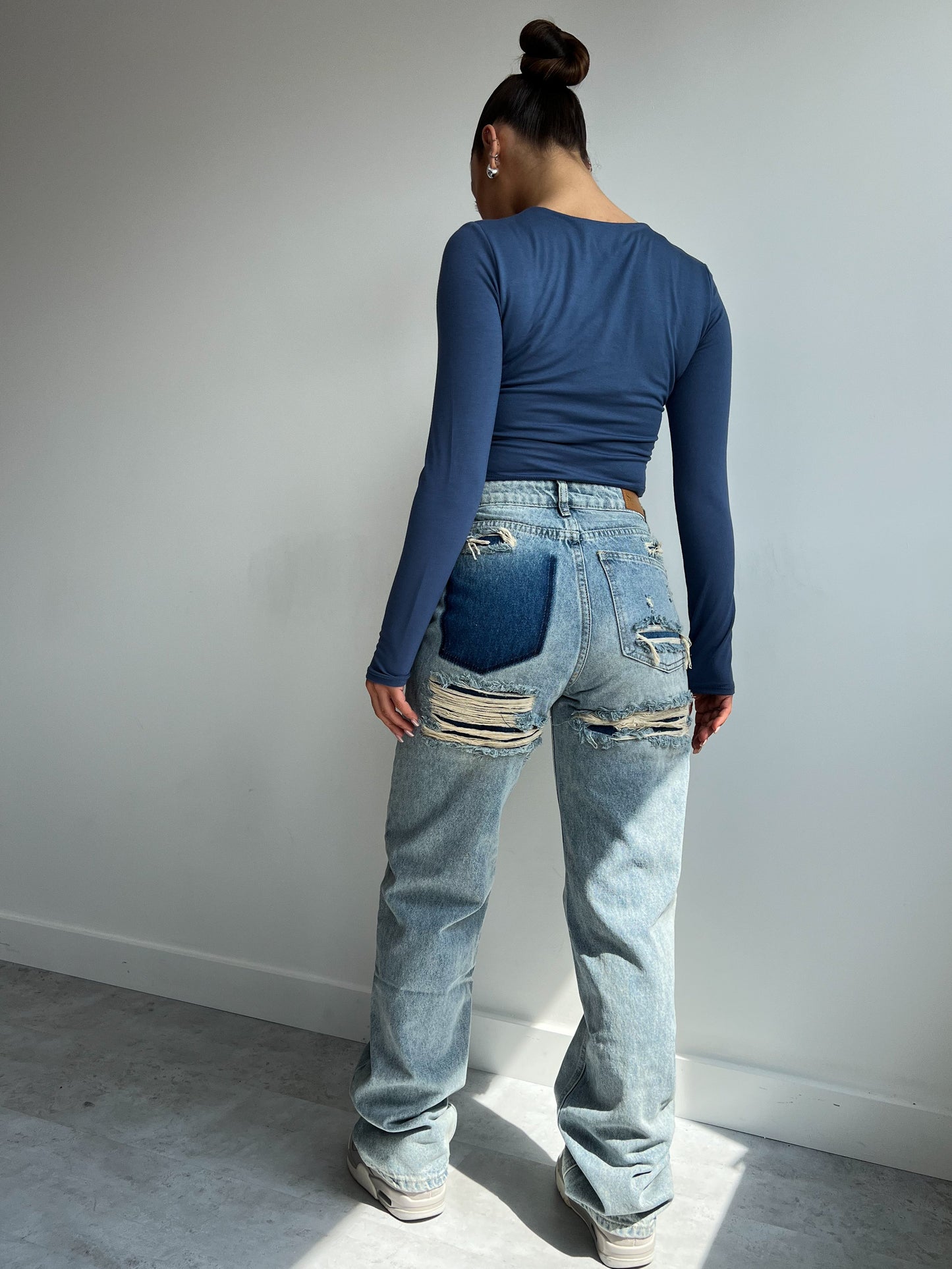 Ripped Jeans Met Stoere Pasvorm Comfortabel – Zoë