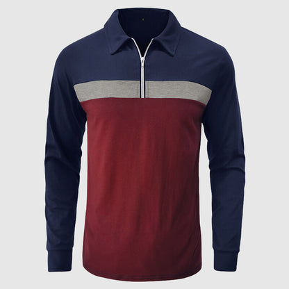 Polo Shirt Heren Klassiek met Ritssluiting – Thijs