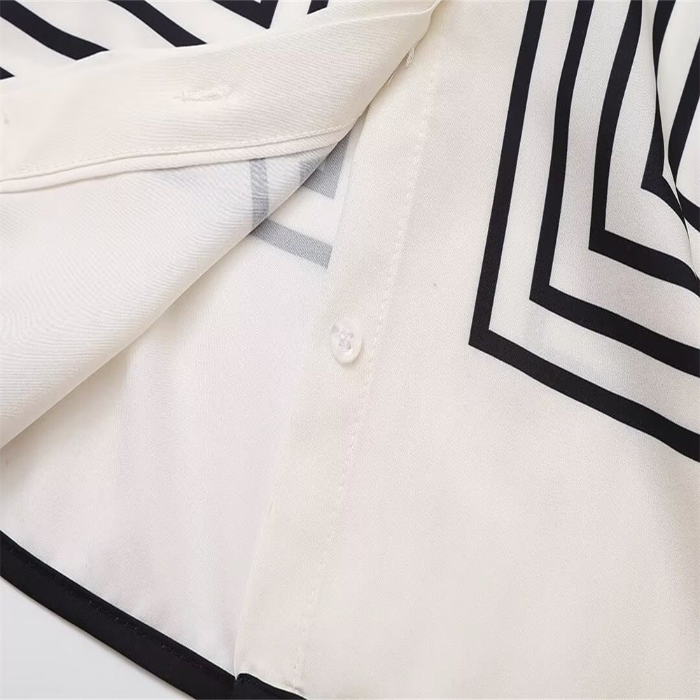 Gestreepte blouse voor dames – Eveline