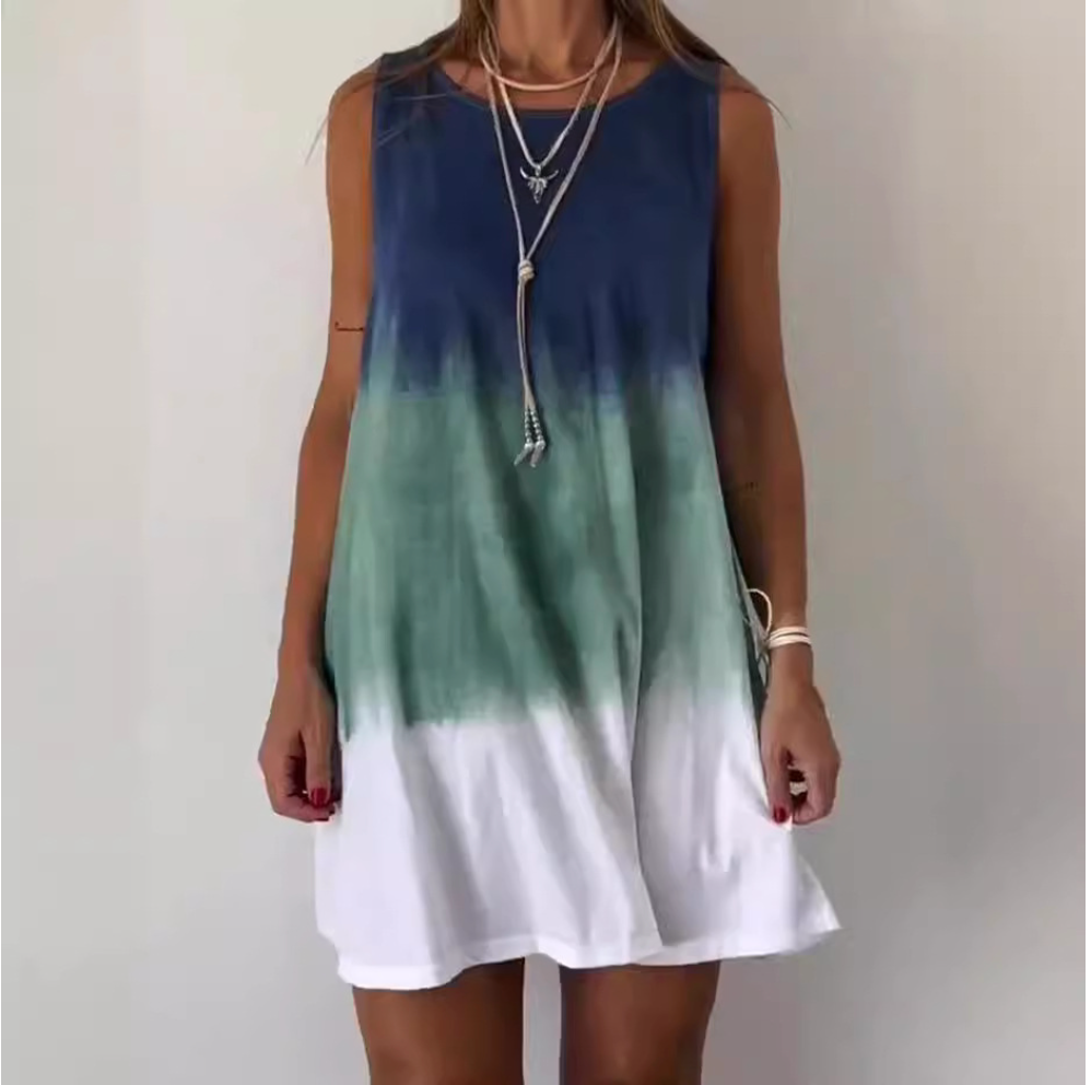 Mouwloze Midi Jurk voor Casual Zomerlooks – Sophie