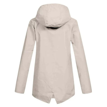Waterdichte damesregenjas met capuchon – Ottoline