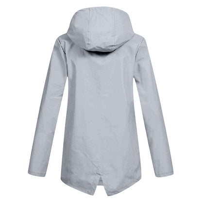 Waterdichte damesregenjas met capuchon – Ottoline