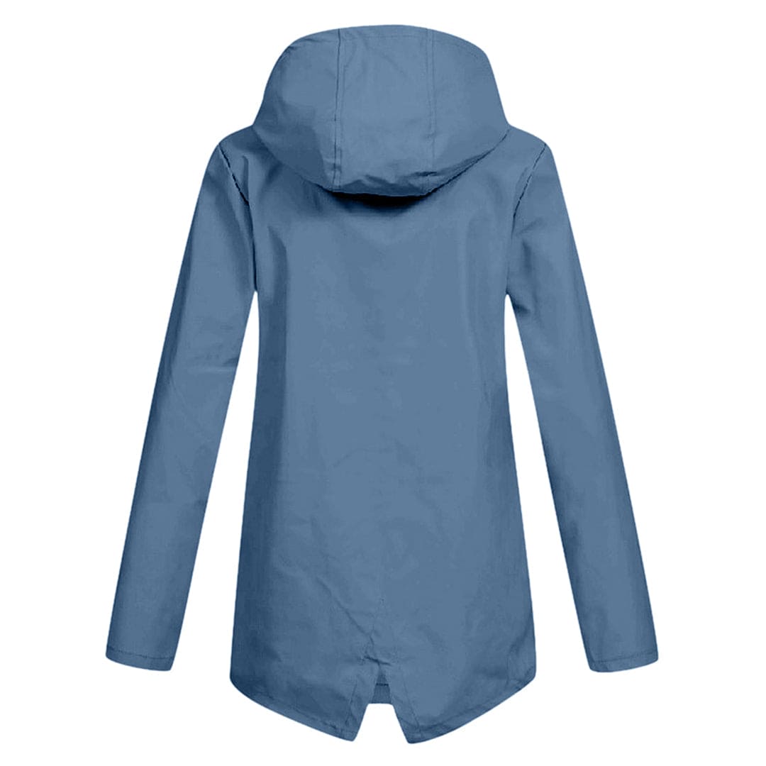 Waterdichte damesregenjas met capuchon – Ottoline