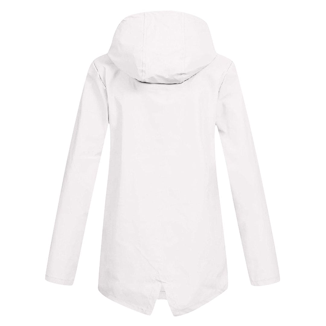 Waterdichte damesregenjas met capuchon – Ottoline