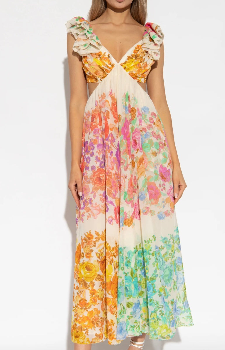 Zomerjurk Luchtig Bloemenpatroon Comfort Chic – Noor