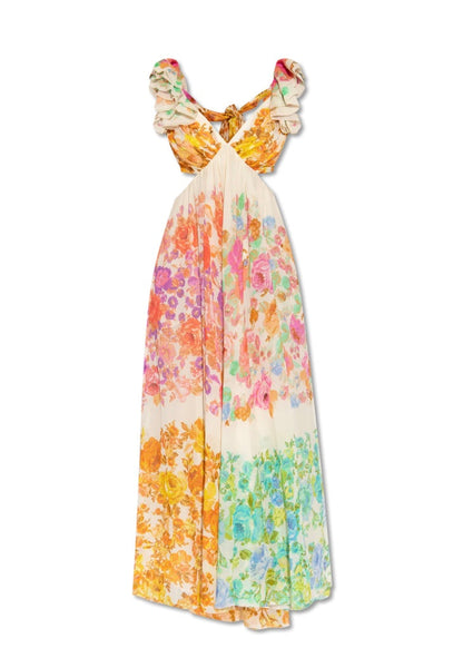 Zomerjurk Luchtig Bloemenpatroon Comfort Chic – Noor