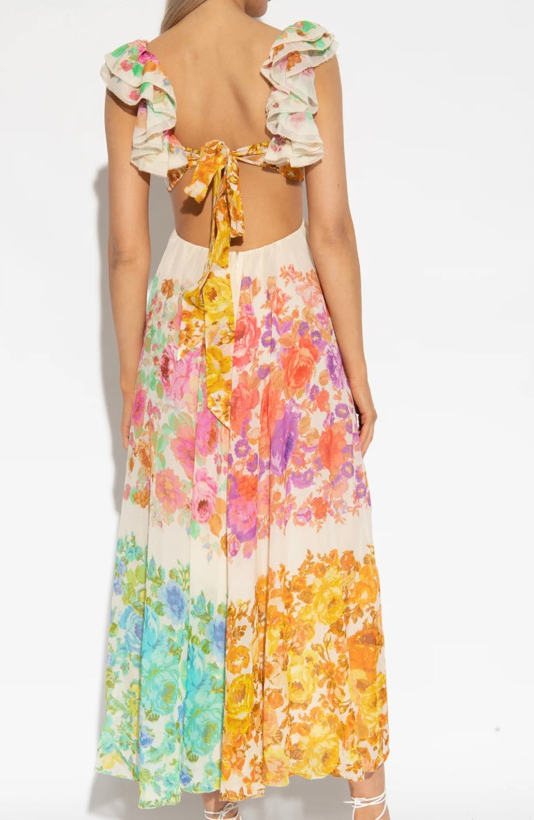 Zomerjurk Luchtig Bloemenpatroon Comfort Chic – Noor
