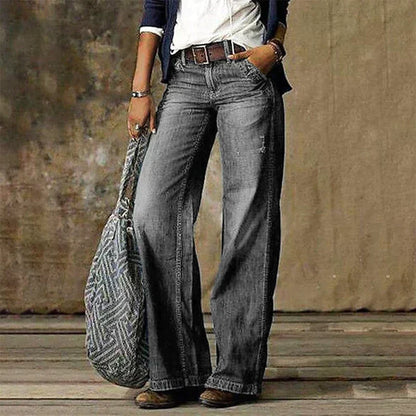 Wijde Pijpen Jeans voor Dames – Sophie