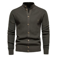 Gebreid heren vest met luxe wolmix – Olivier