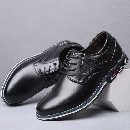 Heren Leren Veterschoenen Oxford Dress Shoes - Harry