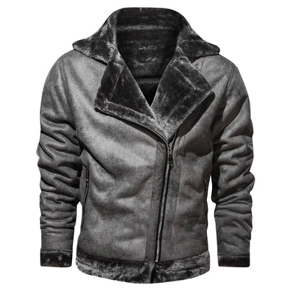 Warme leren winterjas voor heren – Jack
