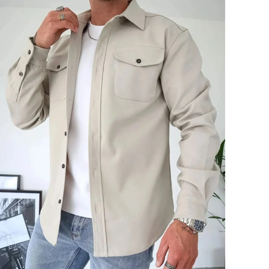 Heren overhemdjasje met tijdloos design en comfort – Dario
