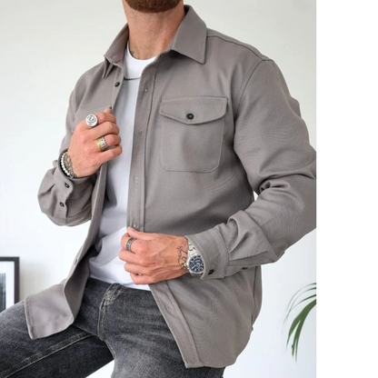 Heren overhemdjasje met tijdloos design en comfort – Dario