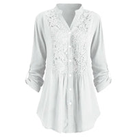 Chique Blouse Met Kantdetails – Olivia