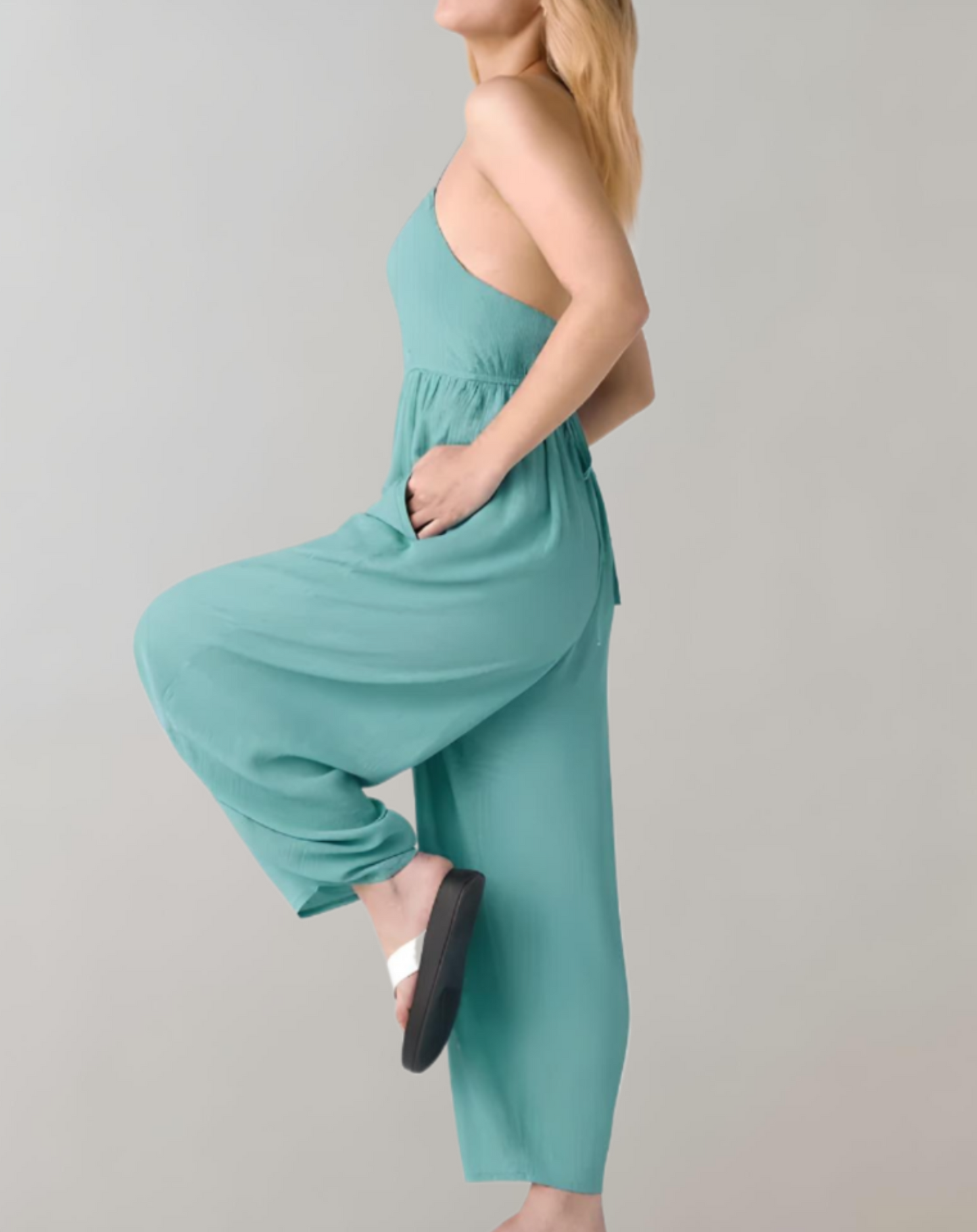 Elegante Jumpsuit Met Spaghettibandjes – Cloe