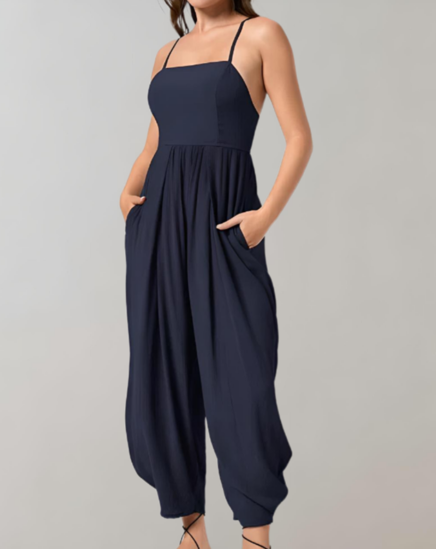 Elegante Jumpsuit Met Spaghettibandjes – Cloe
