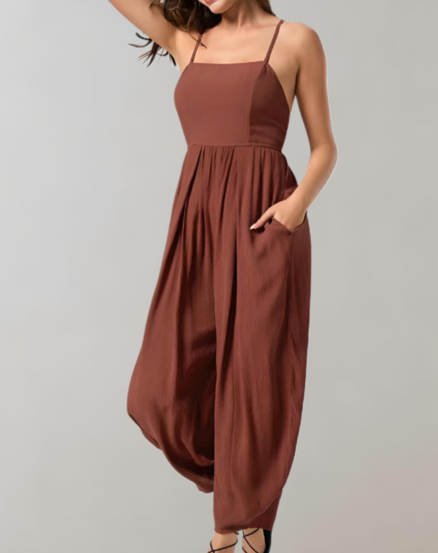 Elegante Jumpsuit Met Spaghettibandjes – Cloe