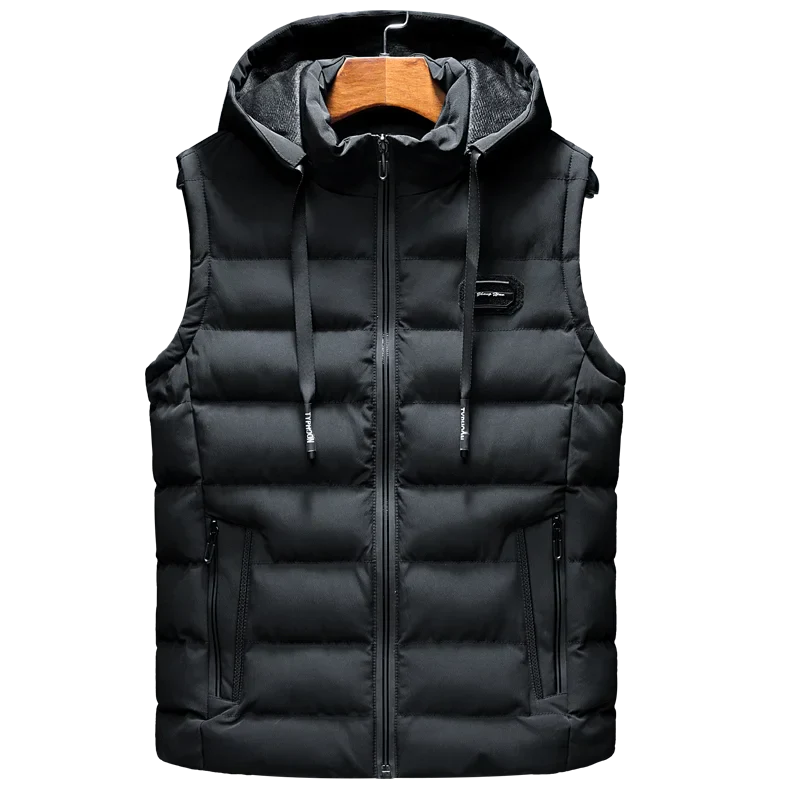 Heren Warme Hooded Waistcoat – Matteo