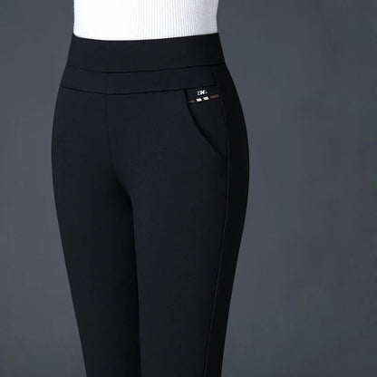 Hoge taille rechte broek voor dames – Sophie