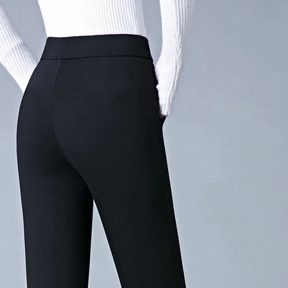 Hoge taille rechte broek voor dames – Sophie