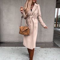 Lange elegante jas voor elke gelegenheid – Sophie