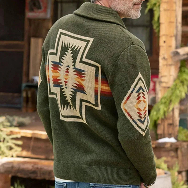 Gebreide cardigan voor herfst en winter – Adam