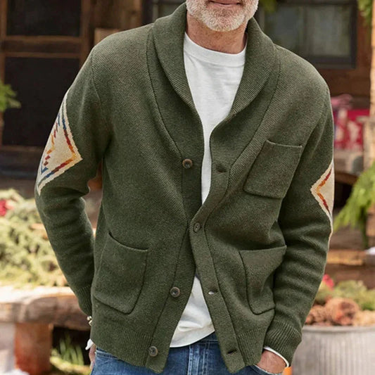 Gebreide cardigan voor herfst en winter – Adam