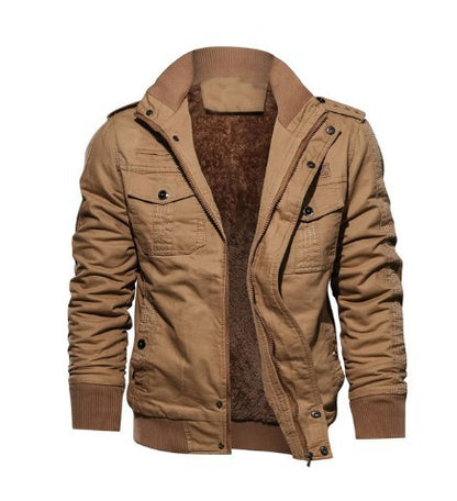 Warme winterjas met tijdloos design voor heren – Cas