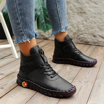 Stijlvolle Chelsea enkellaarsjes dames met luxe afwerking – Valentina
