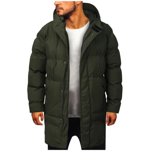 Lange winterjas voor heren | Warm & waterbestendig – Jasper