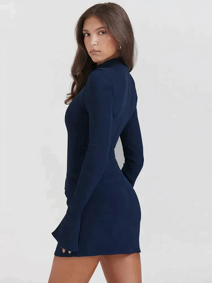 Elegante Aansluitende Mini Jurk voor Dames – Francina