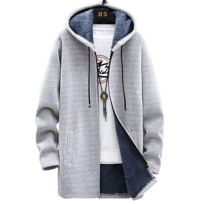 Warme en elegante hoodie met zakken en capuchon – Laura