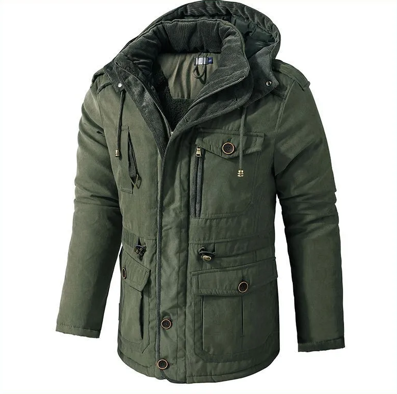 Warme winterjas met isolatie en waterafstotende stof – Bram