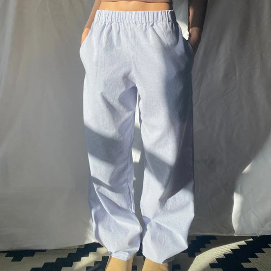 Linnen broek voor dames met elegante fit – Laura