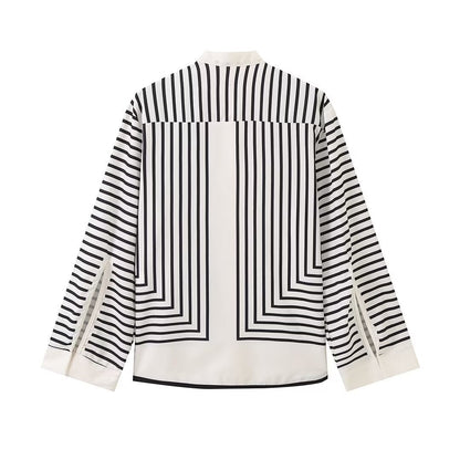 Gestreepte blouse voor dames – Eveline