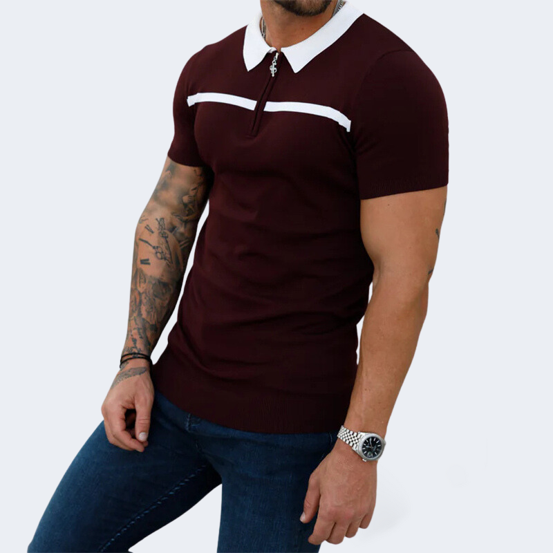 Polo Shirt Heren Korte Mouw Modern Fit – Bram