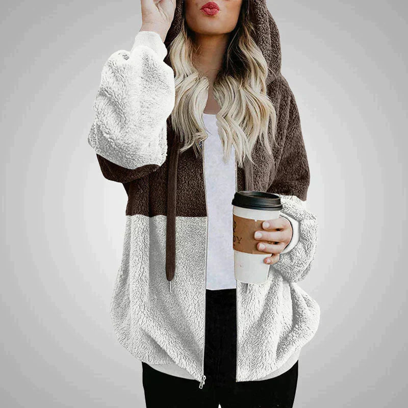 Luxe teddy jas voor warmte en stijl – Valentina
