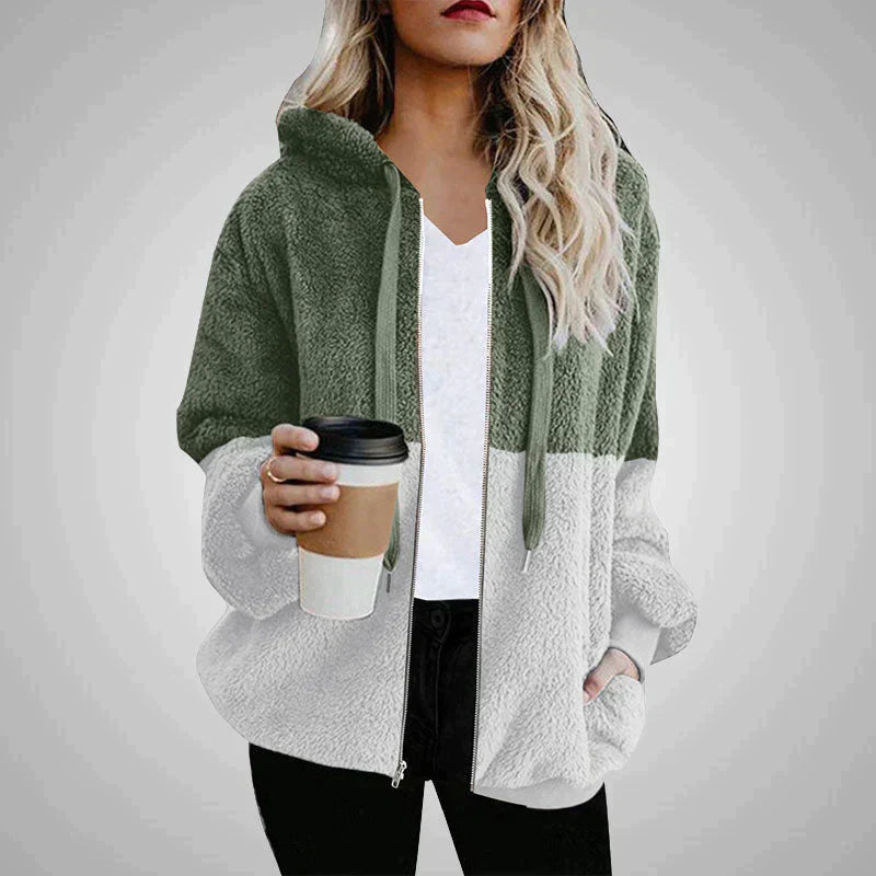 Luxe teddy jas voor warmte en stijl – Valentina
