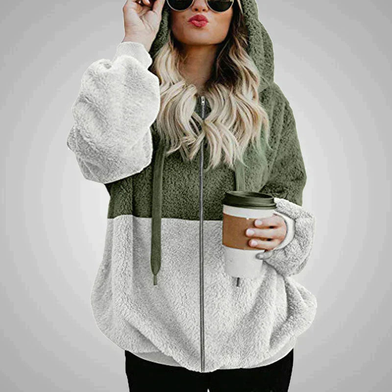 Luxe teddy jas voor warmte en stijl – Valentina