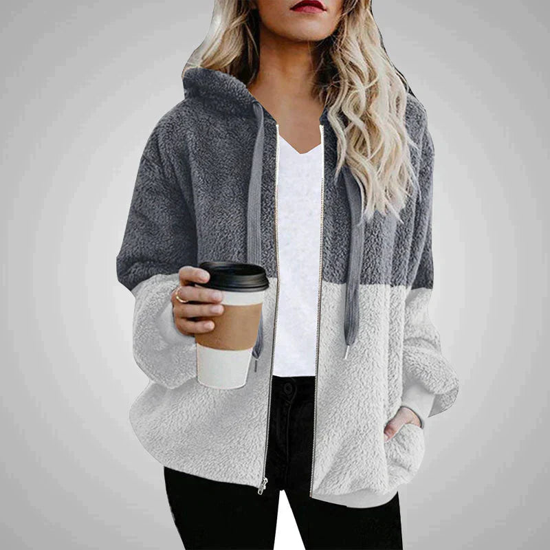 Luxe teddy jas voor warmte en stijl – Valentina