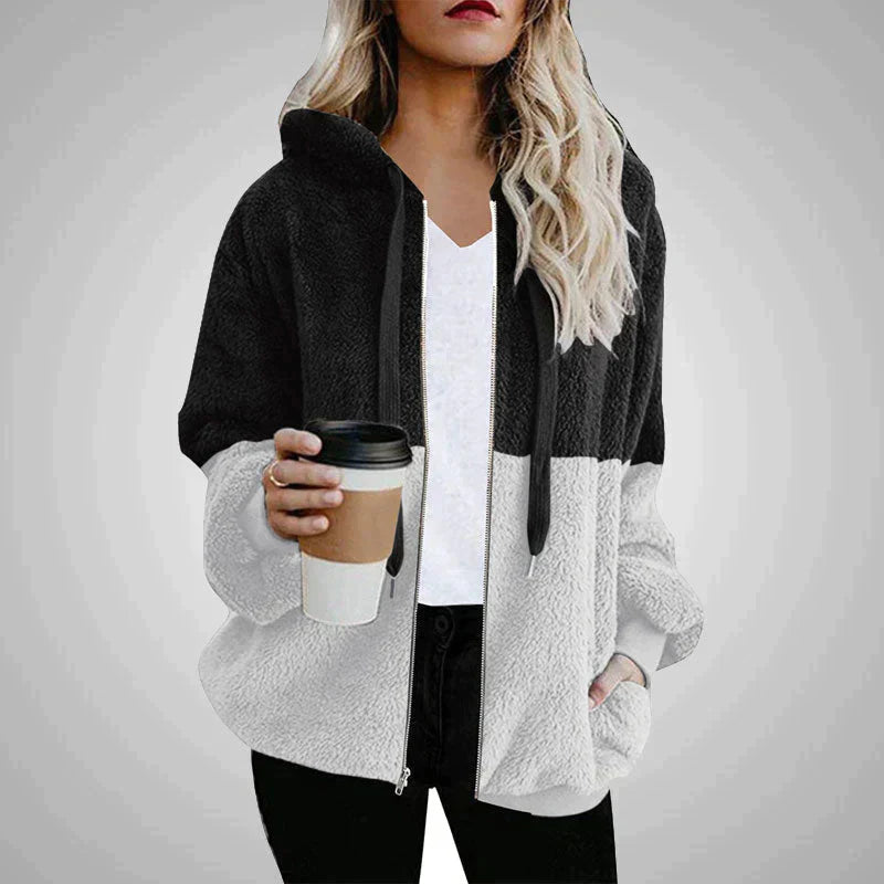 Luxe teddy jas voor warmte en stijl – Valentina