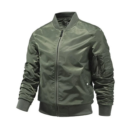 Casual Outdoor Bomberjack met Rits voor Heren – Thomas