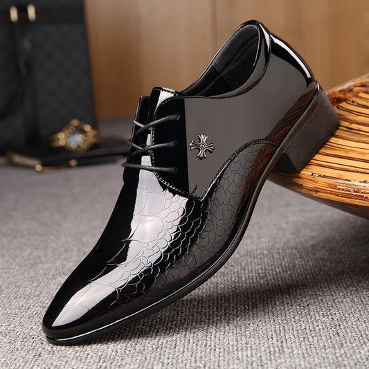 Heren Puntige Neus Oxford Heren Schoenen - Max