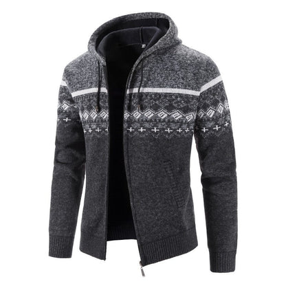 Comfortabel vest met capuchon voor heren – Samuel