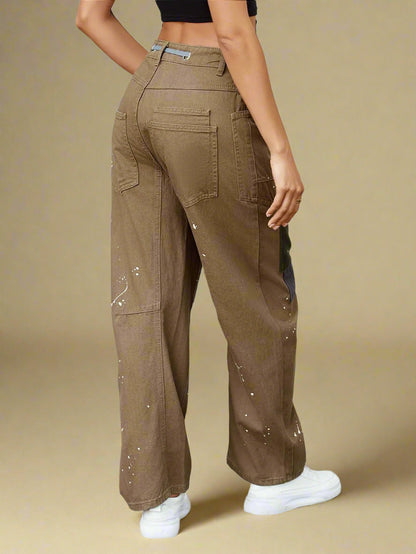 Brede Comfortabele Katoenen Broek voor Dagelijks Gebruik – UrbanVibe
