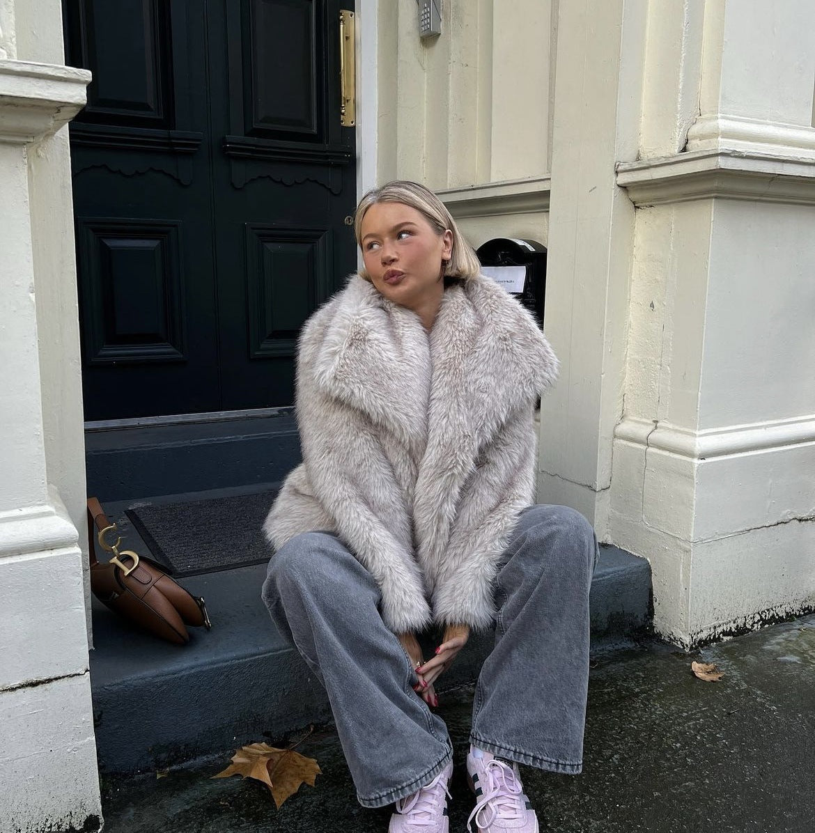 Luxe dames bontjas met warme en elegante pasvorm – Valentina