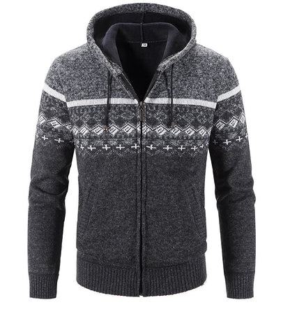 Comfortabel vest met capuchon voor heren – Samuel