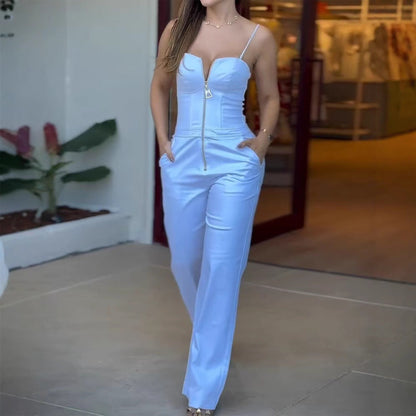 Elegante dames jumpsuit met flatterende pasvorm – Elvaria