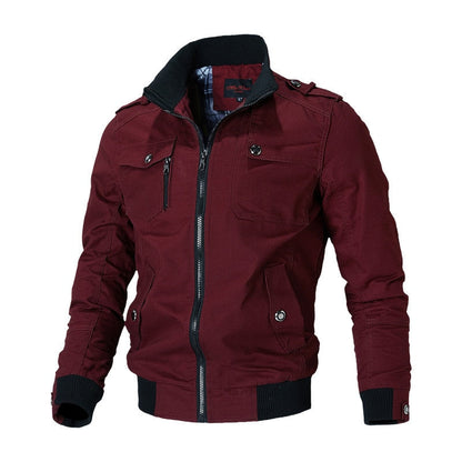 Lichtgewicht Casual Bomberjack met Rits voor Heren – Max