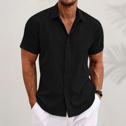 Lente zomer herenoverhemd ademend comfortabel stijl – Renovar